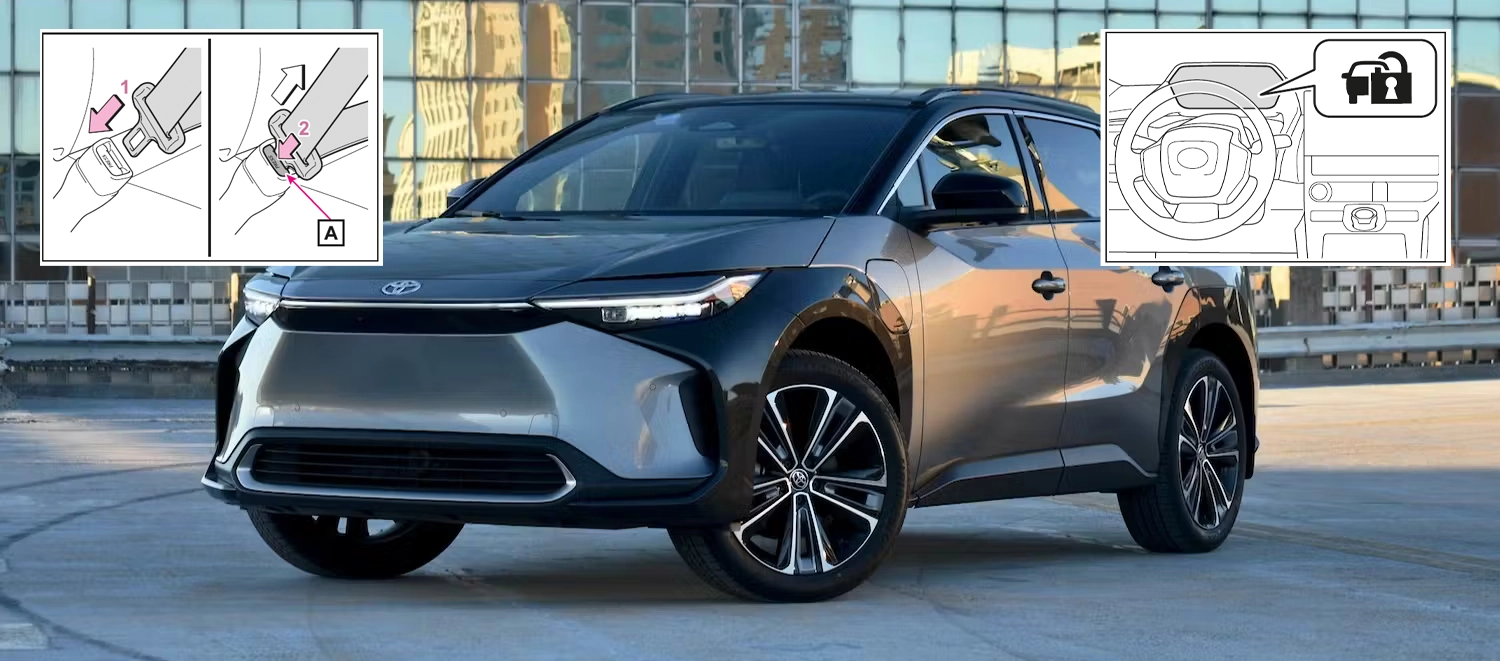 2021-2026 Toyota bZ4X Betriebsanleitung - Sicherheitshinweise